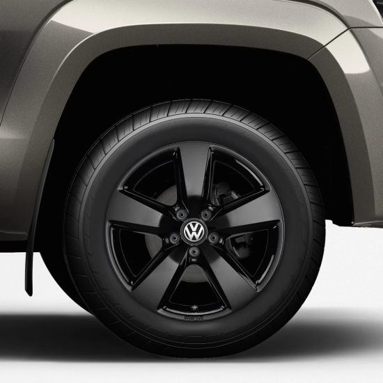 Picture of Aragonit Black Alloy Wheel 19x8" for Volkswagen Amarok
