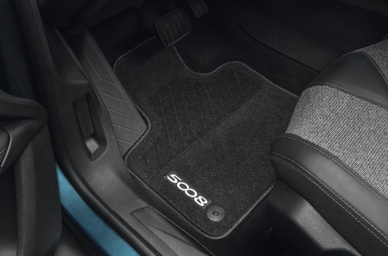 Picture of Needle-Pile Floor Mats Set for Peugeot 5008 2017-2024