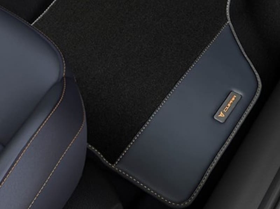 Picture of Carpet Floor Mats for Cupra Formentor & Leon in Petrol Blue