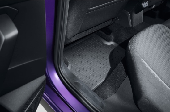 Picture of Rear All-Weather Floor Mats for Volkswagen Polo 2017+