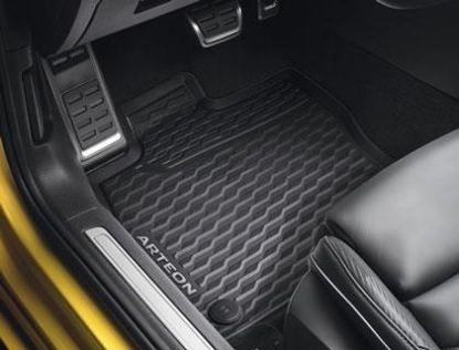 Picture of All-Weather Floor Mats Front for Volkswagen Arteon 2017+