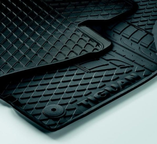 Picture of All-Weather Floor Mats Front for Volkswagen Tiguan 2021-24