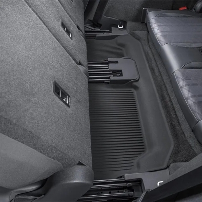 Picture of All-Weather Floor Mats 3rd Row for Volkswagen Tayron