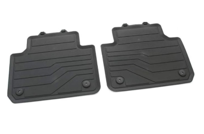 Picture of All-Weather Floor Mats Rear for Volkswagen Touareg
