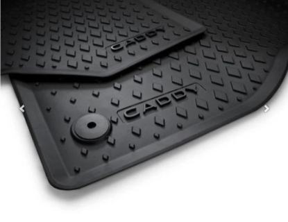 Picture of All-Weather Floor Mats Front for Volkswagen Caddy 2020+