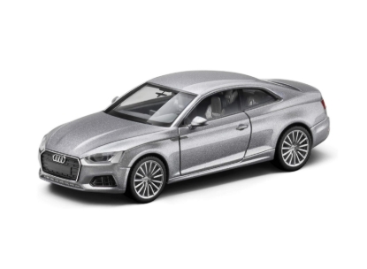 Picture of Model 2018 Audi A5 Coupe in Floret Silver 1/87 Scale