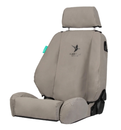 Picture of Front Canvas Seat Covers for Volkswagen Amarok by Black Duck