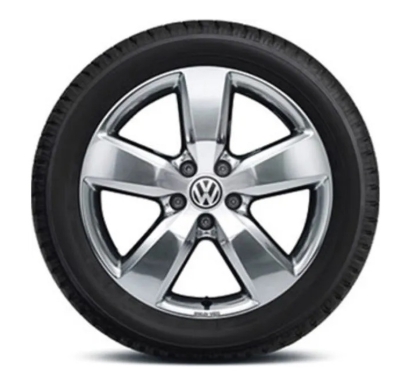 Picture of Amarok 19-Inch Alloy Wheel in Aragonite Polished Aluminum by Volkswagen