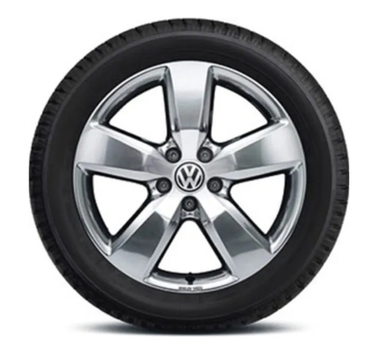 Picture of Amarok 19-Inch Alloy Wheel in Aragonite Polished Aluminum by Volkswagen