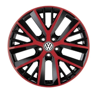 Picture of Twin Spoke 19"Alloy Wheel Red Edition for Volkswagen Golf GTI  / R Line- 19"