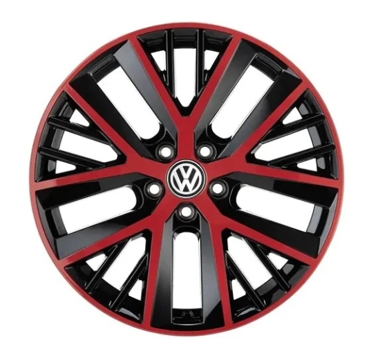 Picture of Twin Spoke 19"Alloy Wheel Red Edition for Volkswagen Golf GTI  / R Line- 19"