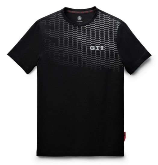 Picture of Mens Black GTI T-Shirt by Volkswagen