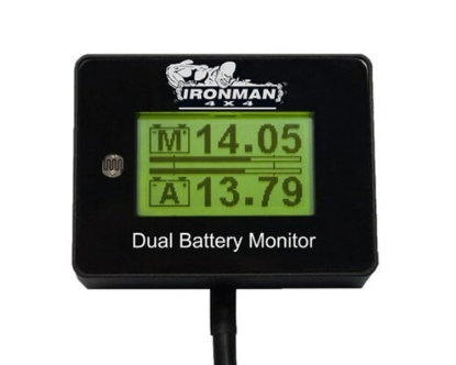 Picture of Digital Dual Battery Monitor 12V by IRONMAN 4X4