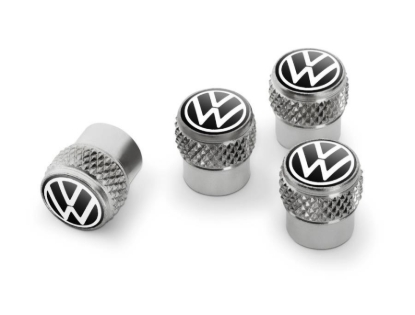 Picture of Tyre Valve Stem Caps Set with Volkswagen Logo
