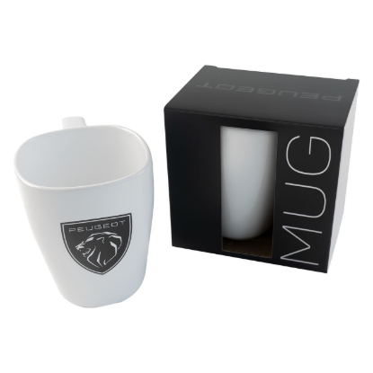 Picture of Mug in Gloss White Finish by Peugeot