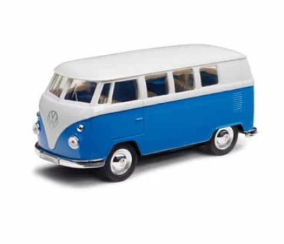 Picture of Pullback Toy Car Volkswagen T1 Van in Blue