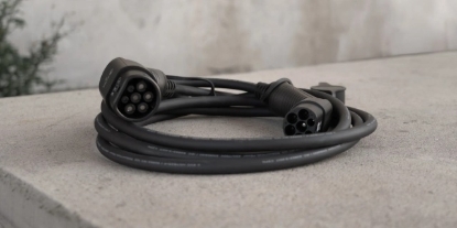 Picture of Type 2 to Type 2 (Mode 3) Cable (7kw) 5 Metres for Geely