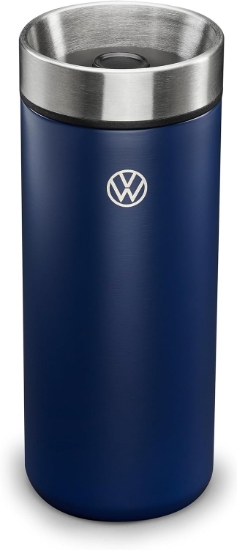 Picture of Thermal Mug Stainless Steel Blue by Volkswagen