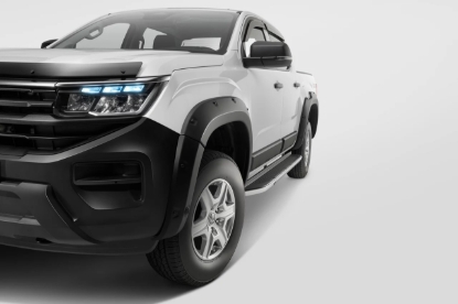 Picture of Guard Flares Kit for Volkswagen Amarok 2023+ in Matte Black, Bolt-On Look